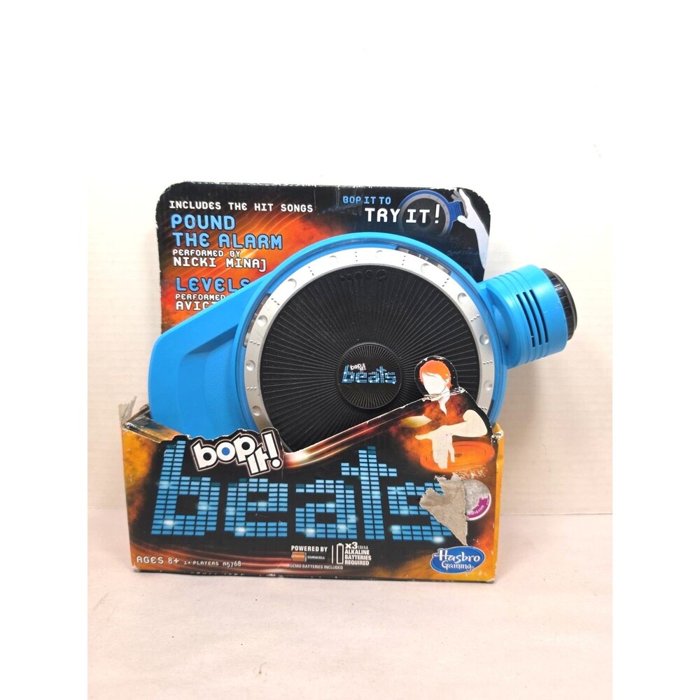 Hasbro Bop It Beats Electronic Handheld DJ Turntable Family Party Game